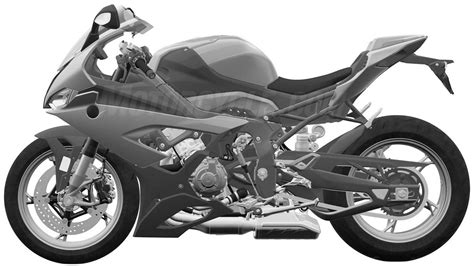 2019 BMW S1000RR sports bike leaked via patent images from China