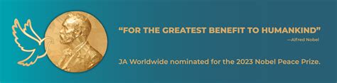 JA Worldwide Nominated for the 2023 Nobel Peace Prize - JA Malta Foundation