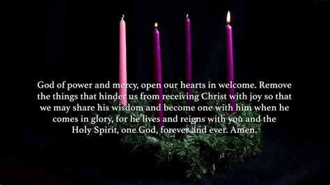 Prayer for second sunday of advent - CHURCHGISTS.COM