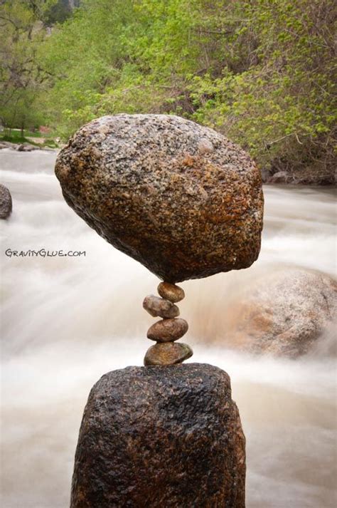 stones balanced in an amazing manner www.gravityglue.com | Balance art ...