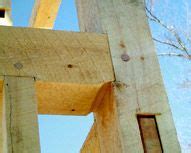Girt to Post Joinery photo The most basic joint in timber framing is the Mortise & Tenon jo ...