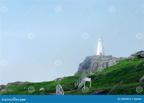 Cape Spear Lighthouse stock photo. Image of walkway, coast - 10399632