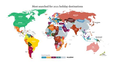 Where The World Wants To Vacation In 2021 - Your Mileage May Vary