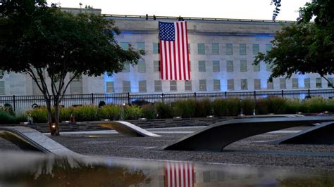 Emotions Palpable at Pentagon Memorial 22 Years After 9/11 Attacks