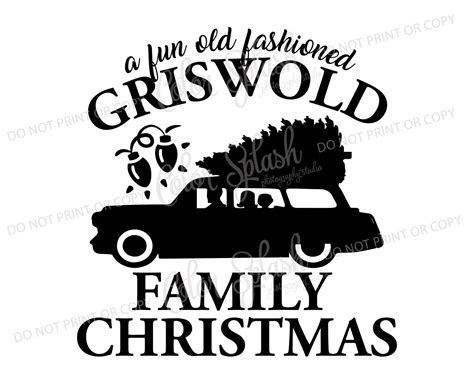 Griswold Family Christmas National Lampoon Svg Png Eps - Etsy Canada