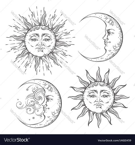Top 131 + Sun moon tattoo drawing - Spcminer.com
