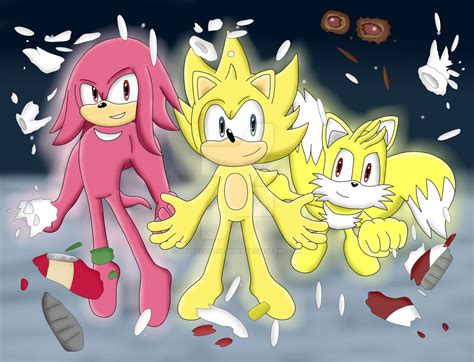 Sonic Tails And Knuckles Sonic Movie