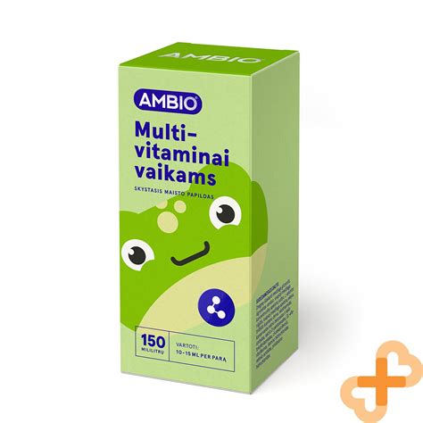 AMBIO Multivitamin Syrup for Kids 150ml Immune System Support Supplement