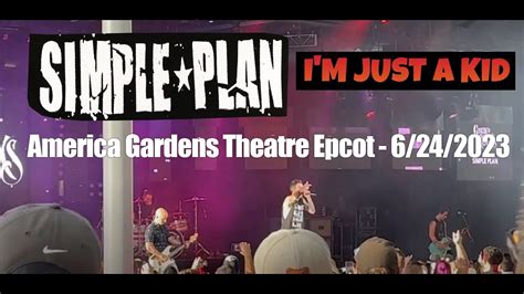 Simple Plan Im Just A Kid Live from Gardon Rocks at Epcot International Flower and Garden ...