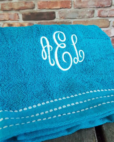 Personalized beach towels personalized pool by SJsFabulousThings