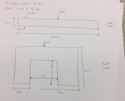 This is the design of a robot chassis being treating | Chegg.com