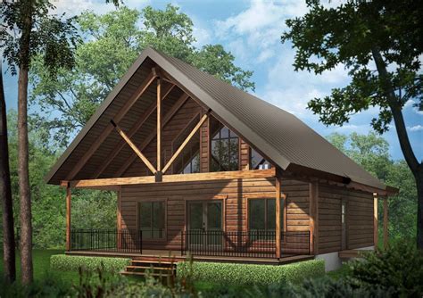 Modèle Yamaska - Produits Boréal | Rustic house plans, Cabins and ...