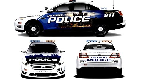 The New Detroit Police Cars Are Hurting My Eyes