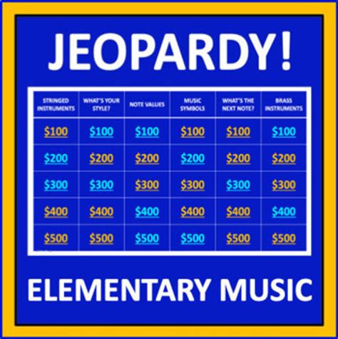 Music Jeopardy