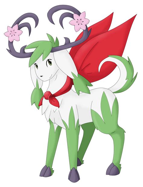 Evolution of Shaymin Sky Forme by Twime777 on DeviantArt