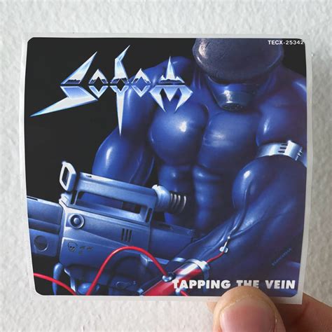 Sodom Tapping The Vein Album Cover Sticker