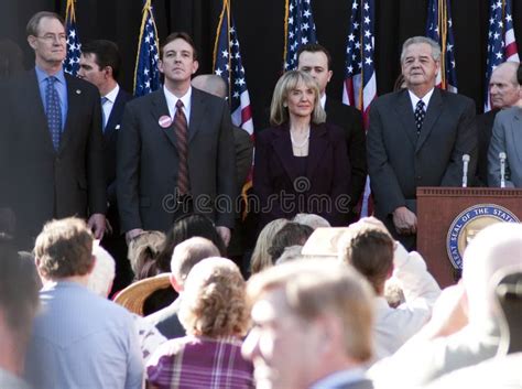 Arizona Governor Jan Brewer Editorial Photo - Image of napolitano ...