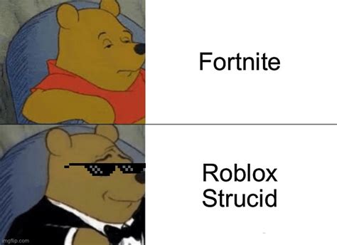 Fortnite VS strucid - Imgflip