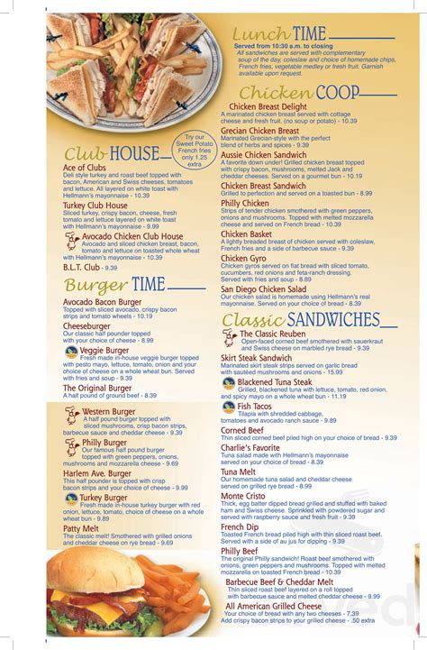 Blueberry Hill Breakfast Cafe menus in La Grange, Illinois, United States