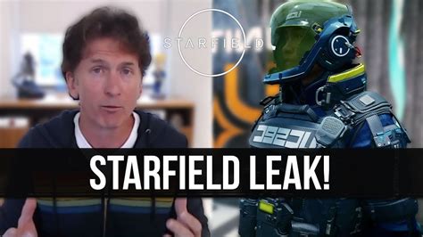 An Actual Starfield Leak... - YouTube