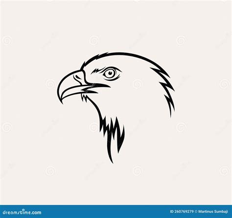 Eagle Face logo stock vector. Illustration of animal - 260769279