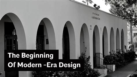 The Beginning Of Modern- Era Design - YouTube