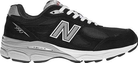 New Balance Rubber 990v3 Running Shoes in Black for Men - Lyst