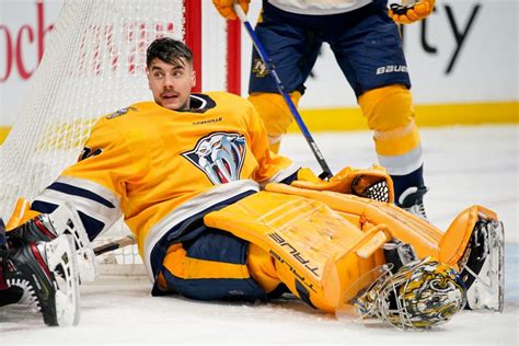 Juuse Saros' stats improve, but Nashville Predators still in a dreadful ...