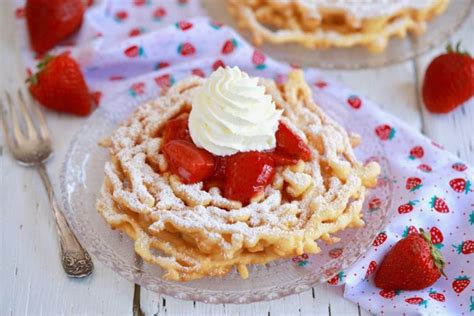 Easy Funnel Cake Recipe - Gemma's Bigger Bolder Baking