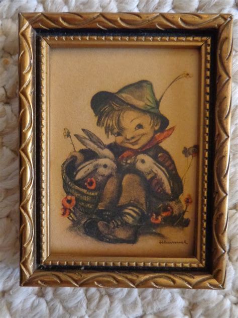 “8” ORIGINAL HUMMEL FRAMED PRINTS (#1791) They were Made in Western ...