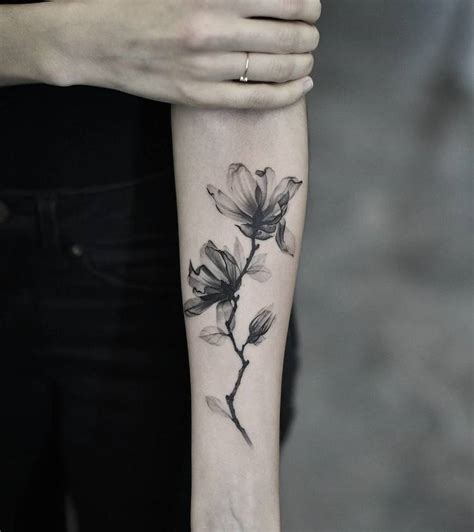 44 Beautiful Magnolia Tattoo Designs - Page 2 of 4 - TattooAdore