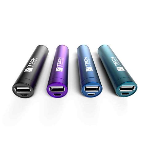 2600mAh Portable External USB Power Bank | Travel Blue | Tech