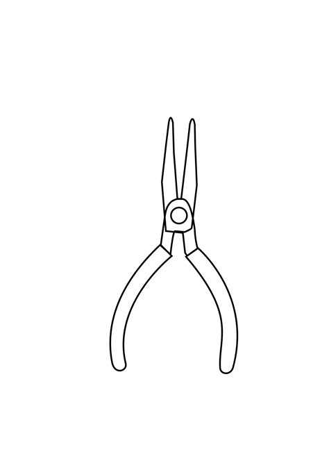 Pliers Drawing at GetDrawings | Free download