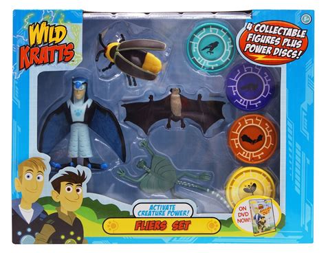 The Official PBS KIDS Shop | Wild Kratts Creature Power 4 Pack - Flyers ...