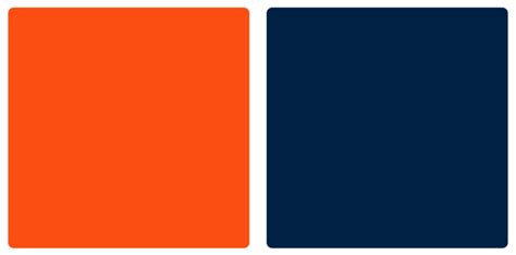 Denver Broncos Color Codes Hex, RGB, and CMYK - Team Color Codes