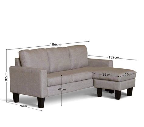 What Is The Size Of L Shape Sofa | Brokeasshome.com