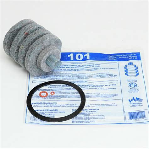 101 Unifilter Furnace Fuel Oil Filter Wool Felt for 2A-700 99 XF-1 S252 F400 - Walmart.com ...