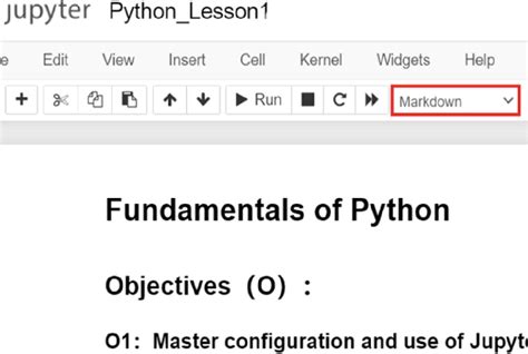 Using Markdown in Jupyter Notebook. | Download Scientific Diagram