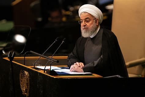 Iran's President Rouhani Says He Doesn't Want War With U.S. - Bloomberg