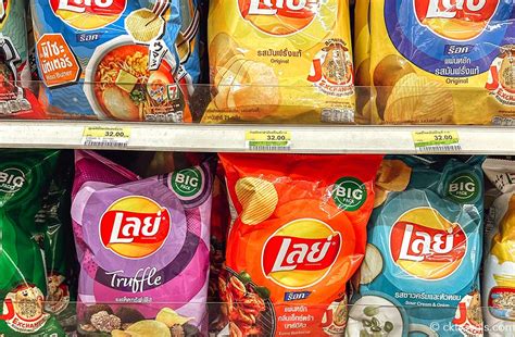 Weird Lay’s Potato Chip Flavours in Thailand 7-Elevens - CK Travels