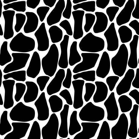 A giraffe animal print seamless pattern on white background 19817436 ...