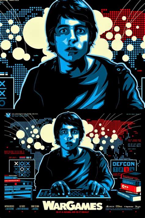 Wargames | Movie posters, Science fiction movies, Movie poster art