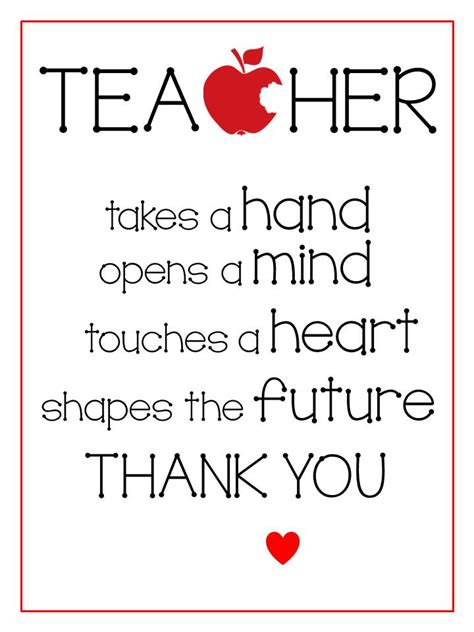 Printable Teacher Quotes. QuotesGram