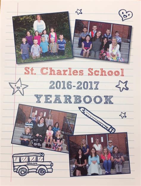 Here is the cover of the... - St. Charles School and Parish