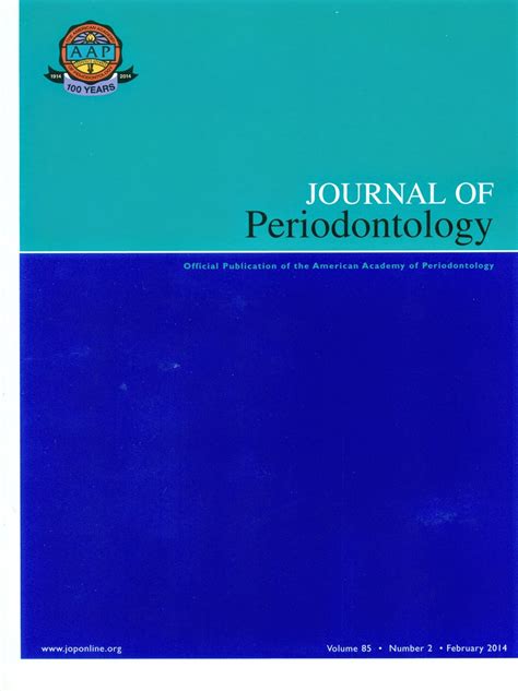 Revistas: Journal of Periodontology