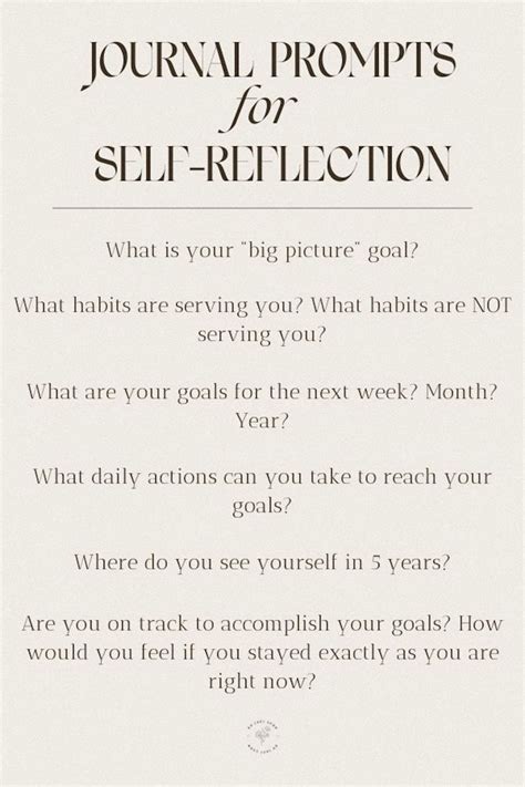 The 5 BEST Journal Prompts for Self-Reflection | Morning journal prompts, Mindfulness journal ...