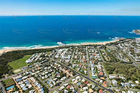 Aerial Photo Dicky Beach Aerial Photography