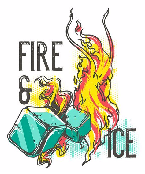 Fire and Ice Song Pop Culture Poster summer Painting by Gary Hall | Pixels