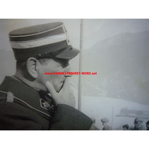 Photo - SS - Standartenführer JULIUS SCHRECK, an SA - Obergruppenführer ...