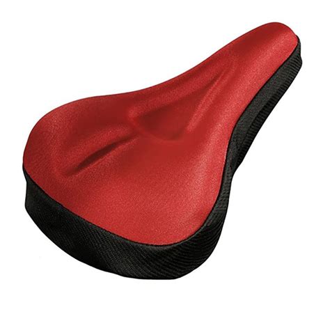 Gel Bike Seat Cover Cushion, Comfortable Silica & Foam Padded Bicycle Saddle Cushion Spin ...